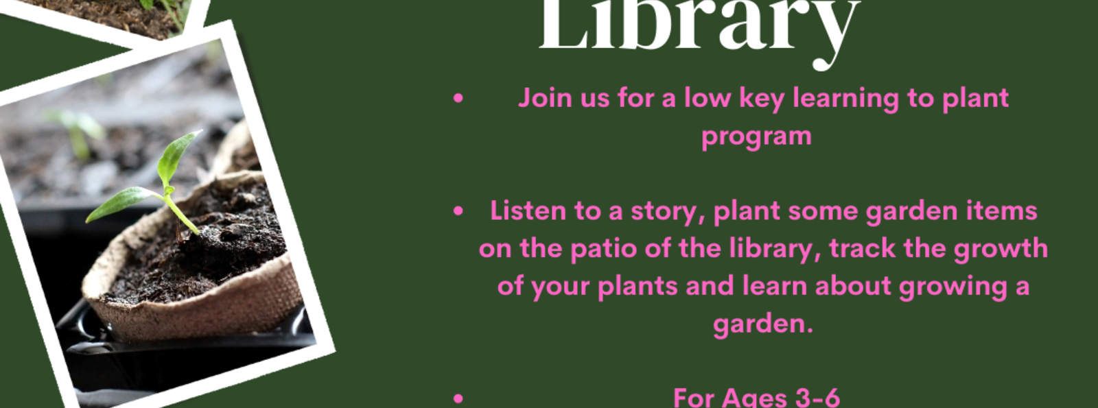 Garden Tales at the Library